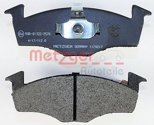 METZGER Bremsbelagsatz, Scheibenbremse
